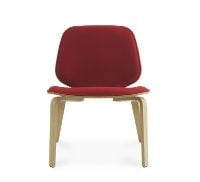 Bild von Normann Copenhagen Lounge Chair Frontpolster - Eg - Synergy