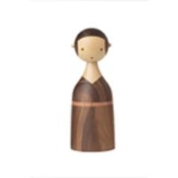 Bild von Architectmade Kin Woman Mom H: 13,1 cm – Walnuss/Mahagoni OUTLET