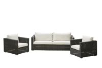 Bild von Cane-line Outdoor Chester 3-Pers. Loungesofa - Graphit