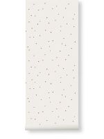 Bild von Ferm Living Dot Wallpaper L: 10 m – gebrochenes Weiß OUTLET