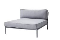 Bild von Cane-line Outdoor Conic Daybed Modul L: 120 cm - Hellgrau