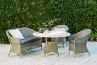 Bild von Cane-line Outdoor Lansing 2pers. Sofa - Taupe