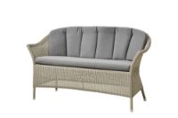 Bild von Cane-line Outdoor Lansing Sofa – Grau