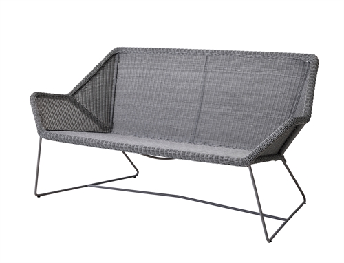 Bild von Cane-line Outdoor Breeze 2 Pers. Loungesofa L: 154 cm - Hellgrau