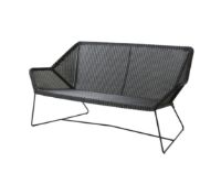 Bild von Cane-line Outdoor Breeze 2 Pers. Loungesofa L: 154 cm - Schwarz