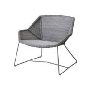 Bild von Cane-line Outdoor Breeze Loungesessel SH: 40 cm - Hellgrau