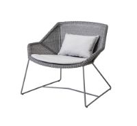 Bild von Cane-line Outdoor Breeze Loungesessel SH: 40 cm - Hellgrau