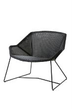 Bild von Cane-line Outdoor Breeze Loungesessel SH: 40 cm - Schwarz