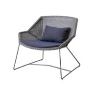 Bild von Cane-line Outdoor Hyndesæt til Breeze Loungesessel – Blau