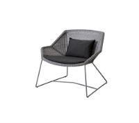 Bild von Cane-line Outdoor Breeze Loungesessel Hyndesæt - Schwarz