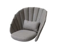 Bild von Cane-line Outdoor Kissenset für Peacock Lounge Chair 44x58 cm – Taupe Natté Farbcode: YSN97