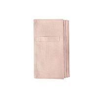 Bild von The Organic Company Everyday Serviette 4 Stk 20x20 cm - Pale Rose OUTLET