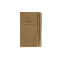 Bild von The Organic Company Everyday Serviette 4 Stk 20x20 cm - Khaki OUTLET