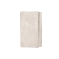 Bild von The Organic Company Everyday Serviette 4 Stk 20x20 cm - Stone OUTLET