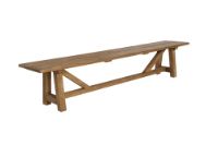 Bild von Sika-Design George Bench B: 220 cm – Teak