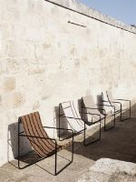 Bild von Ferm Living Desert Lounge Chair 63x77,5 cm - Schwarz/Erde