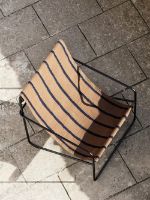 Bild von Ferm Living Desert Lounge Chair 63x77,5 cm - Schwarz/Streifen OUTLET