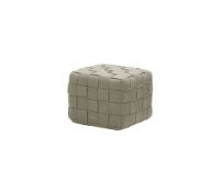 Bild von Cane-line Outdoor Cube Fußhocker 48x48 cm - Taupe