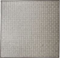 Bild von Cane-line Outdoor I-am Udendørstæppe 300x300 cm - Braun/Weiß