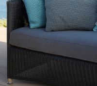 Bild von Cane-line Outdoor Diamond 2-Pers. Sofa - Graphit