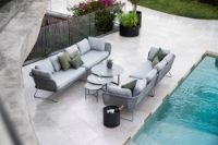 Bild von Cane-line Outdoor Horizon 2 Pers. Sofa Modul Venstre - Hellgrau