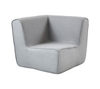 Bild von Cane-line Outdoor Foam, Hjørnemodul - Hellgrau