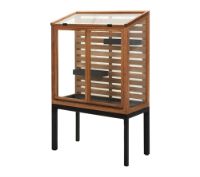 Bild von Cane-line Outdoor-Tropfengewächshaus 100 x 51 cm – Teak/Lavagrau