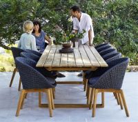 Bild von Cane-line Outdoor Endless Gartentisch 332x100 cm - Teak