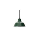 Bild von Von Hand gefertigte Werkstattlampe W2 Ø: 28 cm - Racing Green