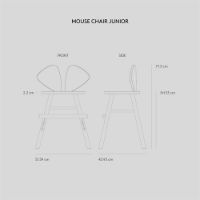 Bild von Nofred Mouse Chair Junior 51,6x77,3 cm - Eiche