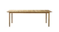 Bild von FDB Furniture M2 Sammen Gartentisch 90x220 cm – Massives Teakholz/Natur