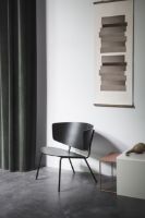 Bild von Ferm Living Herman Lounge Chair H: 68 cm - Schwarz