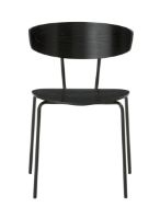 Bild von Ferm Living Herman Stuhl H: 74 cm - Schwarz