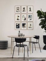 Bild von Ferm Living Herman Stuhl H: 74 cm - Schwarz