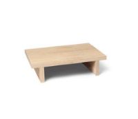 Bild von Ferm Living Kona Beistelltisch 33,5x49 cm – Natürliches Eichenfurnier