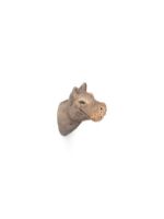 Bild von Ferm Living Animal Handgeschnitzter Haken H: 9,5 cm – Nilpferd