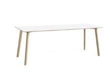 Bild von HAY CPH Deux 210 Tisch 200 x 75 x 73 cm – unbehandelte massive Buche/perlweißes Laminat