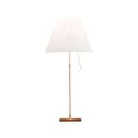 Bild von Luceplan Costanza Tischlampe H: 76-110 cm - Messing/Weiß