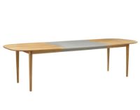 Bild von FDB Furniture Zusatzplatte für Esstisch C63E Birke Unit10 50 x 100 cm – Grau