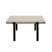 Bild von Muubs Couchtisch Rush 80x80 cm - Rockstone/Eisen