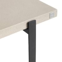 Bild von Muubs Couchtisch Rush 80x80 cm - Rockstone/Eisen