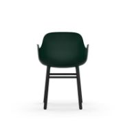 Bild von Normann Copenhagen Form Sessel SH: 44 cm – Grün/Schwarze Eiche