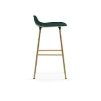 Bild von Normann Copenhagen Form Barhocker SH: 65cm - Grün/Messing