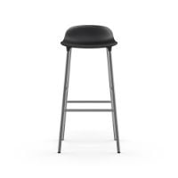 Bild von Normann Copenhagen Form Barhocker SH: 75cm - Schwarz/Chrom