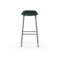 Bild von Normann Copenhagen Form Barhocker SH: 75cm - Grün/Chrom