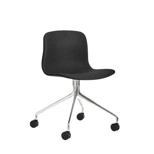 Bild von HAY AAC 15 About A Chair SH: 46 cm – Poliertes Aluminium/Steelcut 190