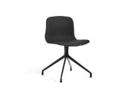 Bild von HAY AAC 11 About A Chair SH: 46 cm – Schwarz pulverbeschichtetes Aluminium – Steelcut 190