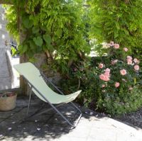 Bild von Lafuma Deckchair Maxi Transat Loungesessel SH: 33 cm Batyline ISO - Etamine