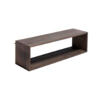 Bild von Muubs Open Shelf L für Regalsystem Eichen 70x20 cm - Dunkel gebeizte Eiche