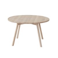 Bild von Andersen Furniture C2 Couchtisch Ø: 80 cm – Weiß lackierte Eiche